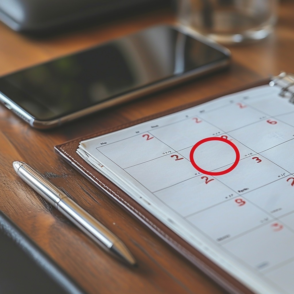 Events and reminders module screen