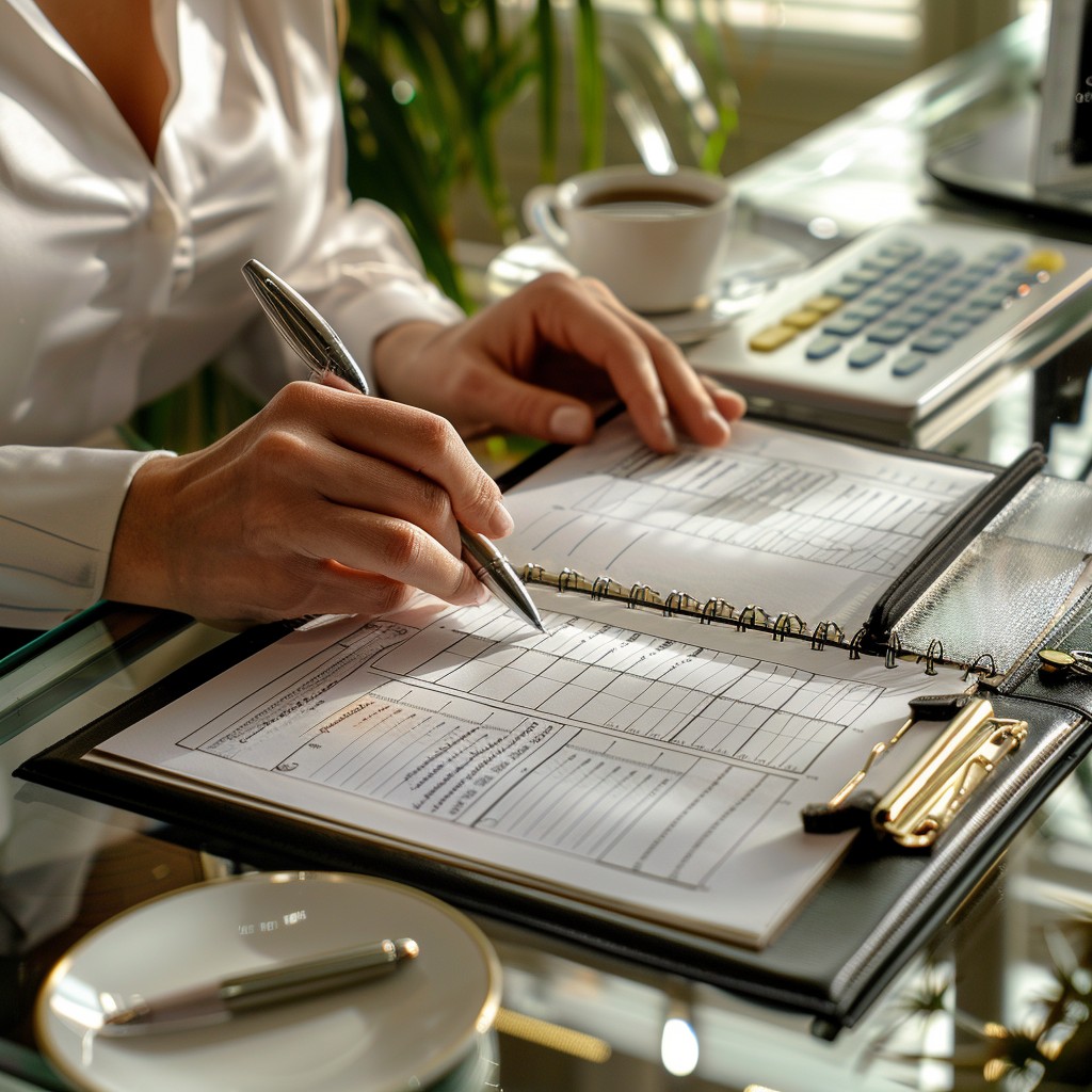 Construction estimation screen